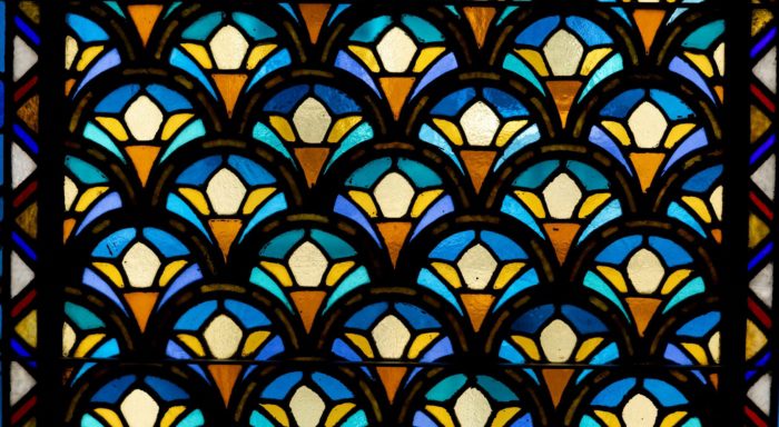 beautiful stained glass at b'nai jeshurun