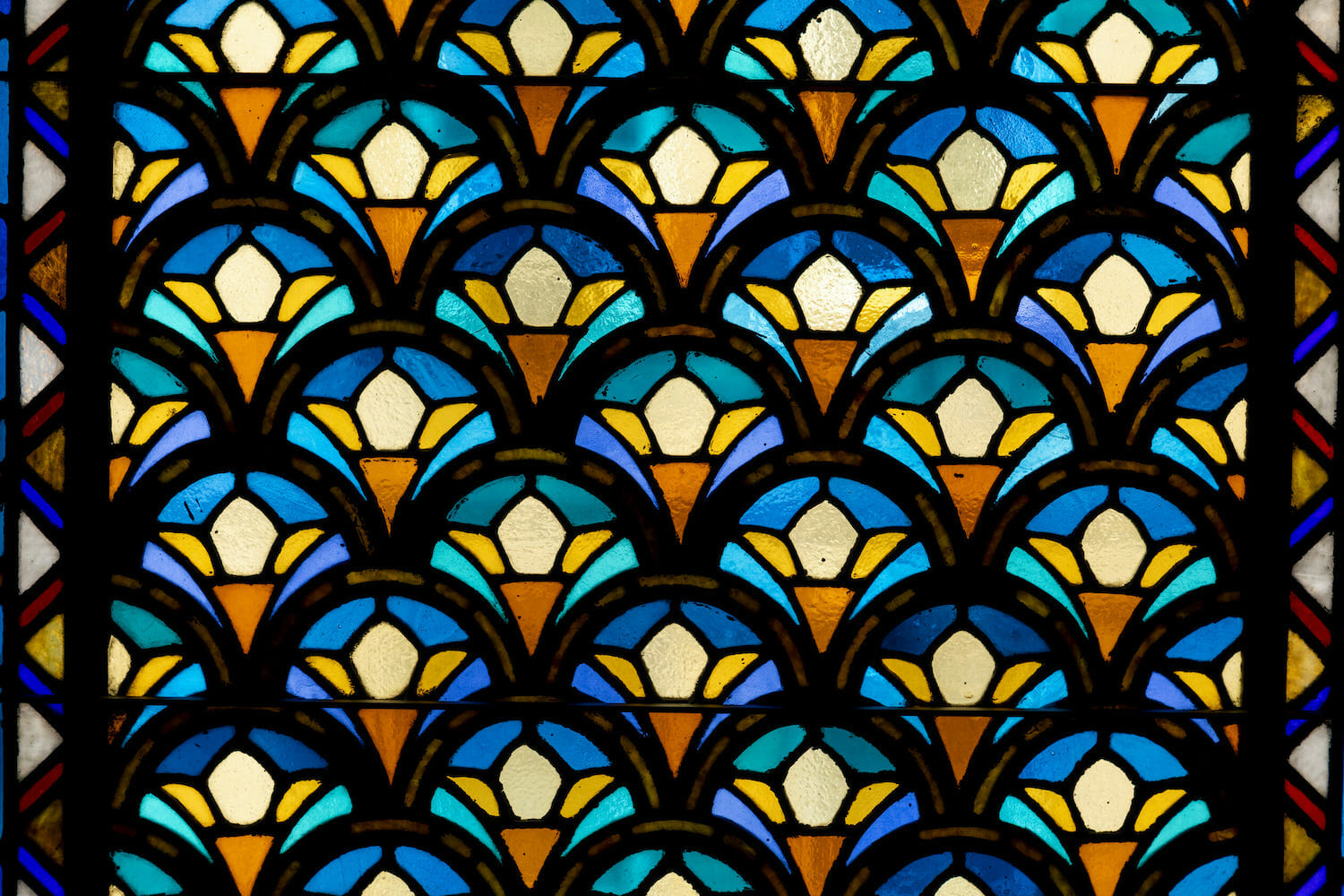 stained glass windows